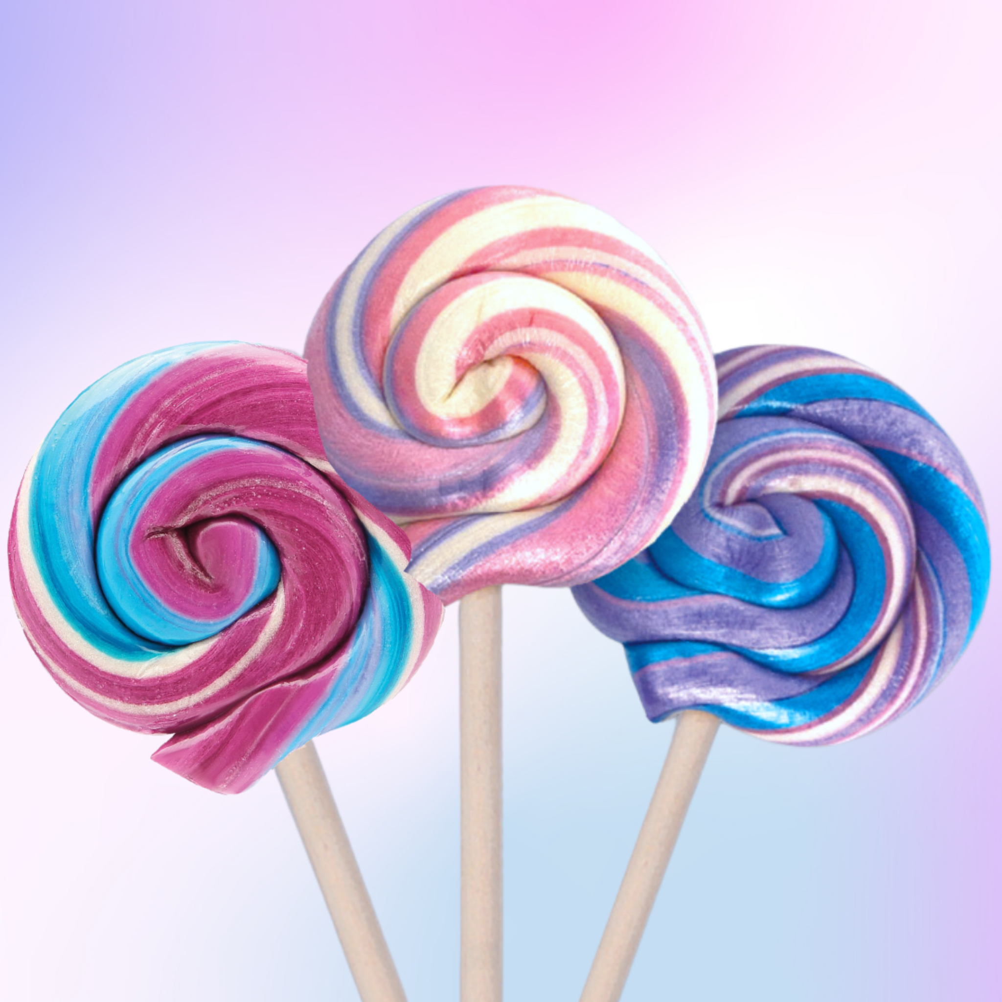 tie dye lollipops
