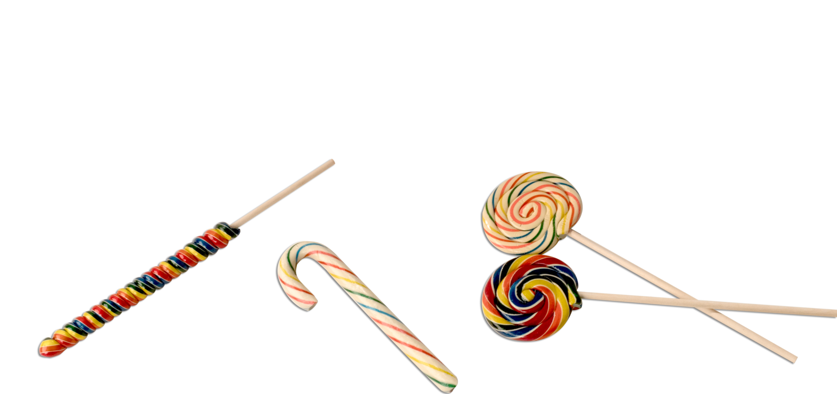 rainbow candy banner