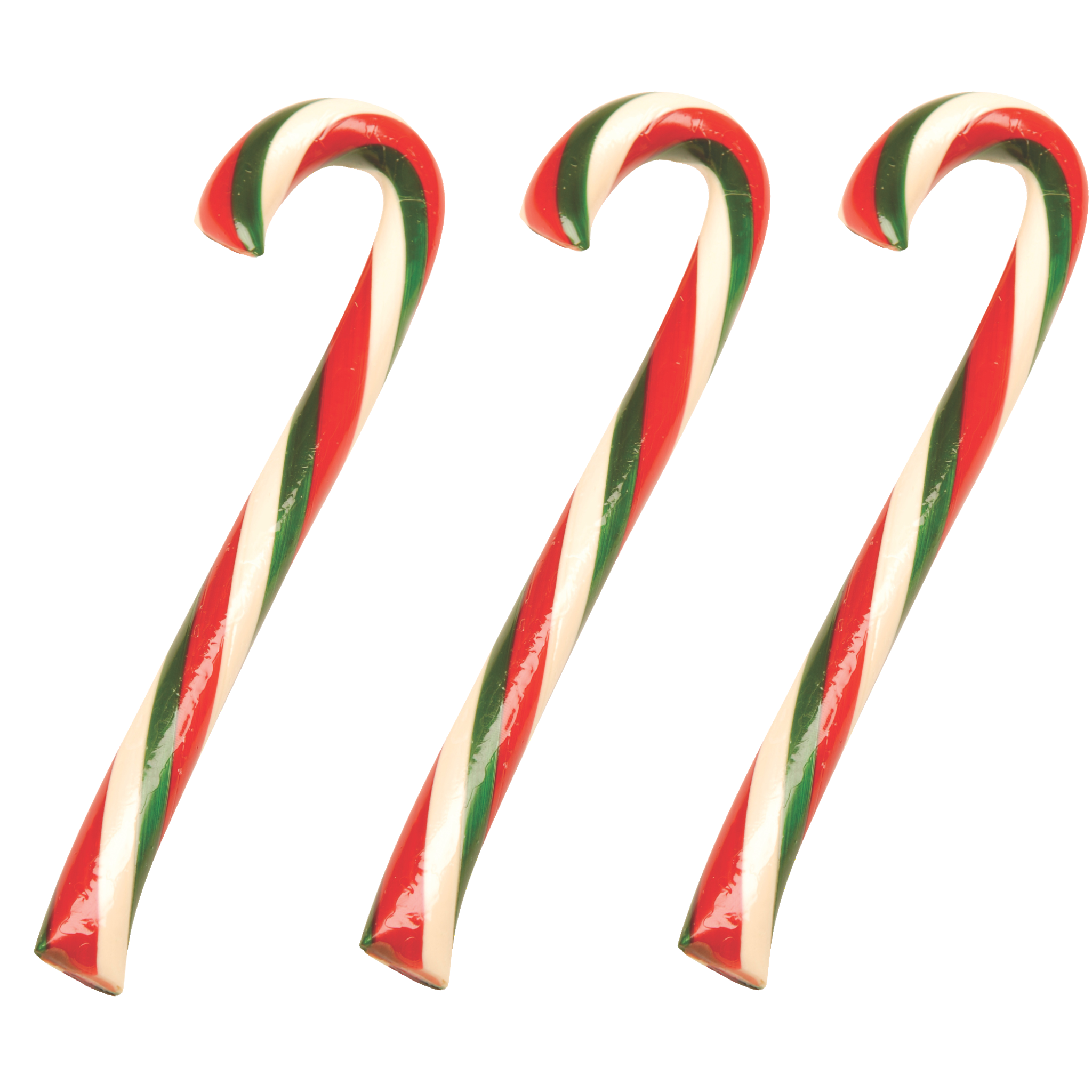 3 Chocolate filled Cherry Candy Canes