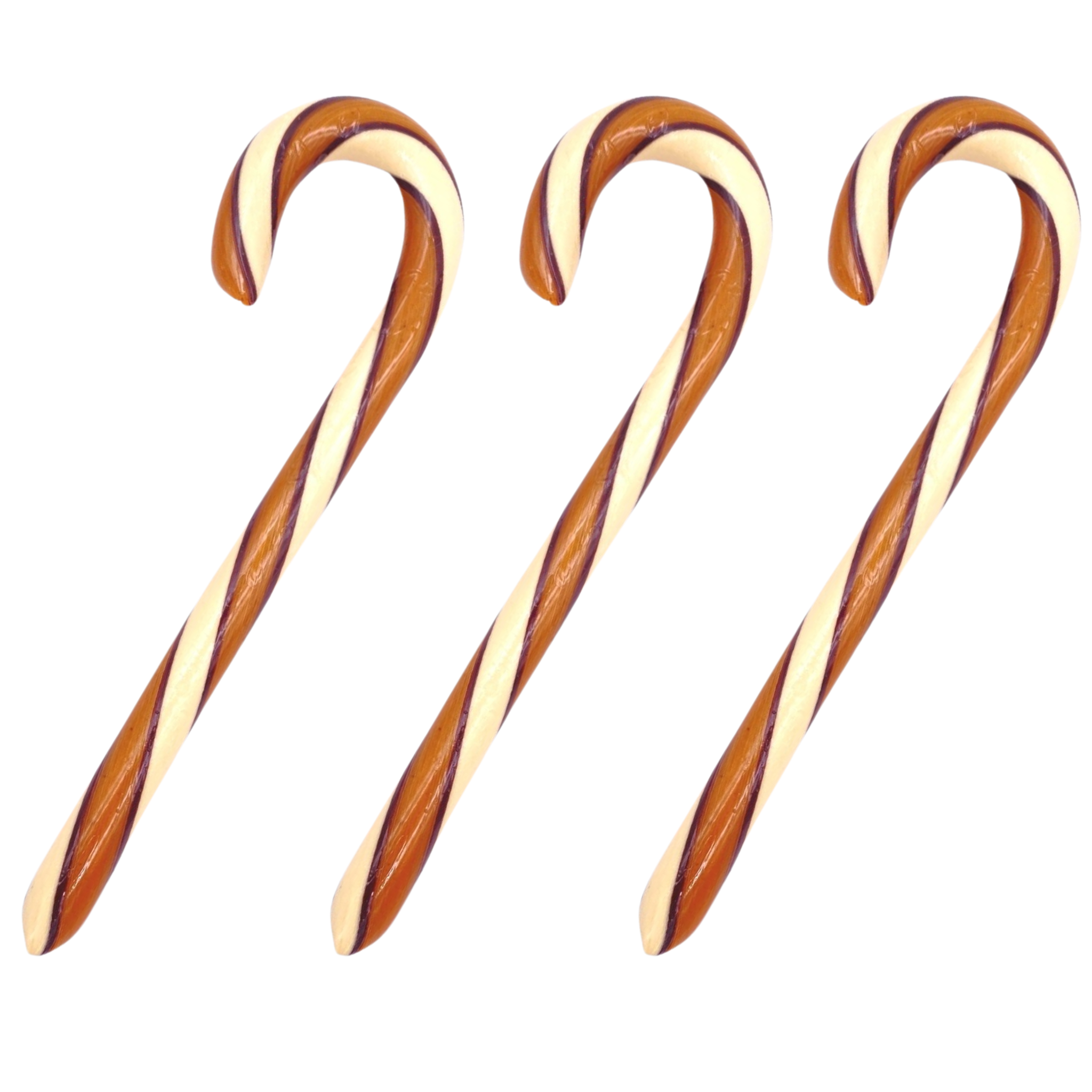 Eggnog Candy Canes